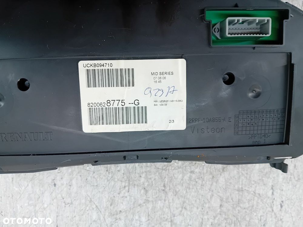 LICZNIK RENAULT CLIO III 8200628775G 1.6 16V - 7