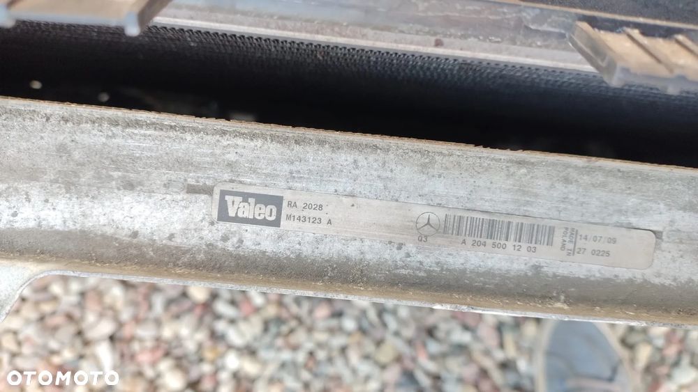 Chłodnicy do Mercedes C W204 A 2045001203 - 4
