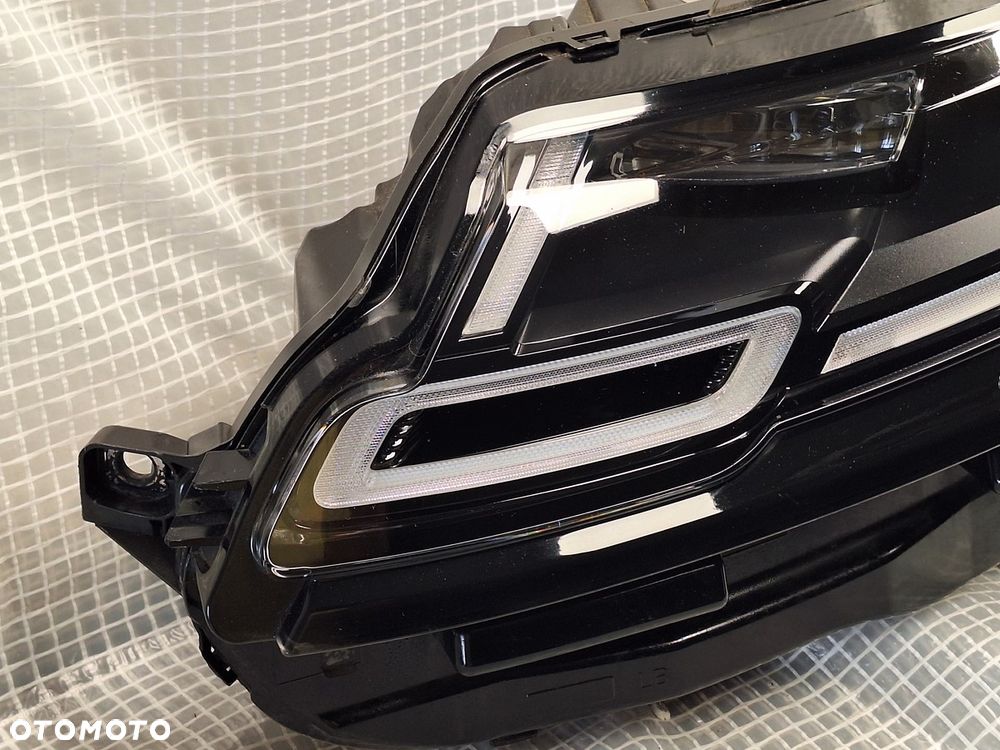 range rover velar l560 2017- lampa przod lewa full led j8a2-13w030-h high version 18my orginal demontaz - 4