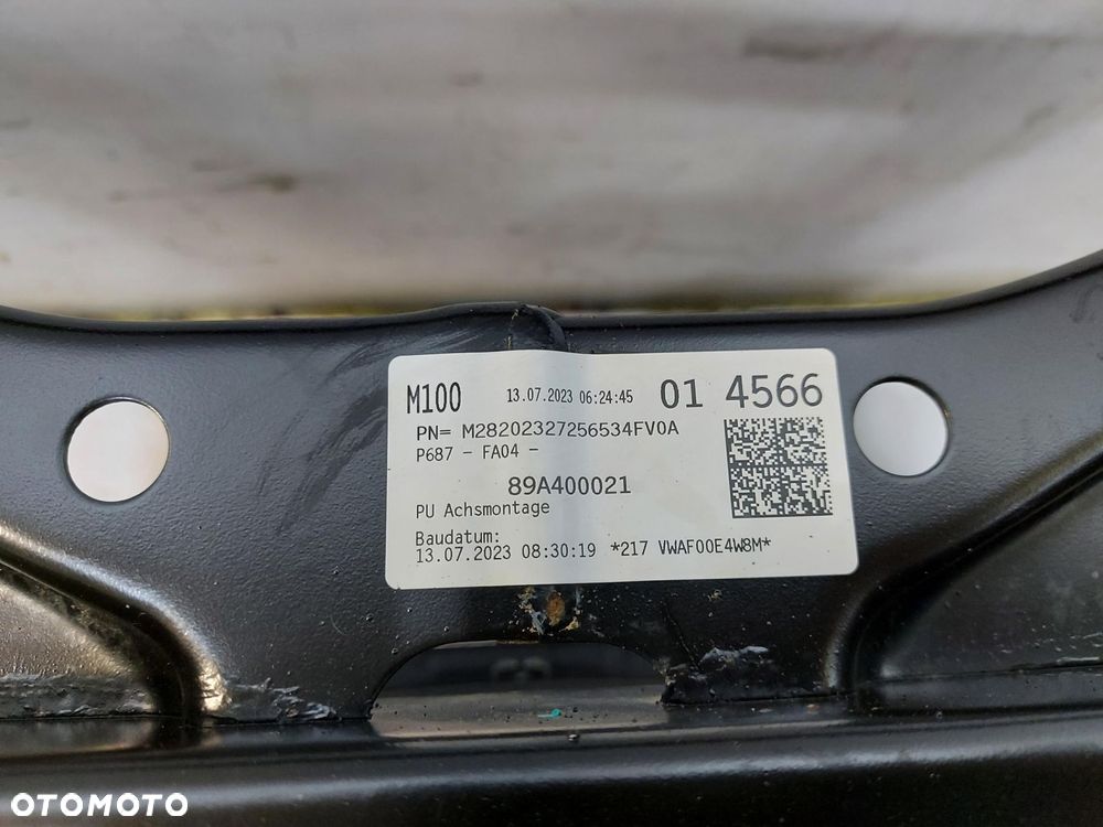 Audi Q4 E-TRON 89A 89E WÓZEK SANKI PRZÓD 89A400021 - 2