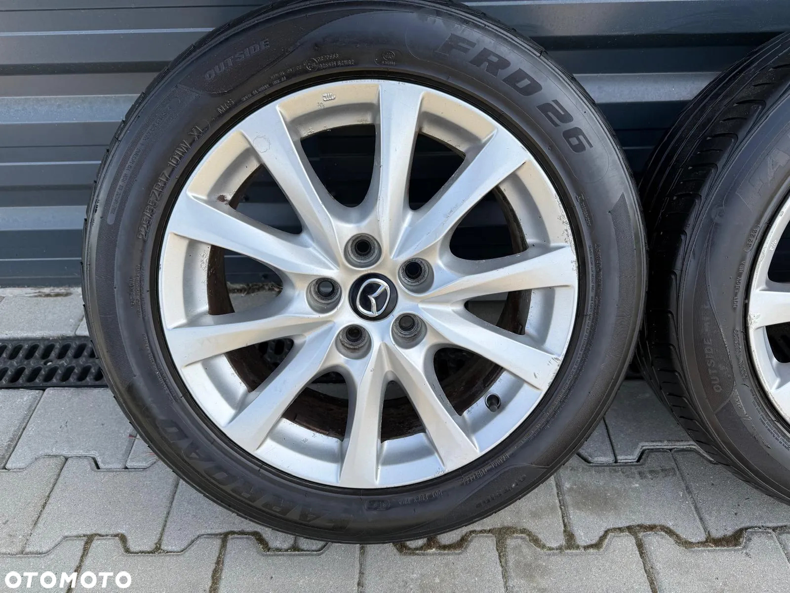 MAZDA 6 GJ ALU FELGI 7,5Jx17 ET50 5x114,3 9965077570 OPONY 225/55/17 2023r - 4