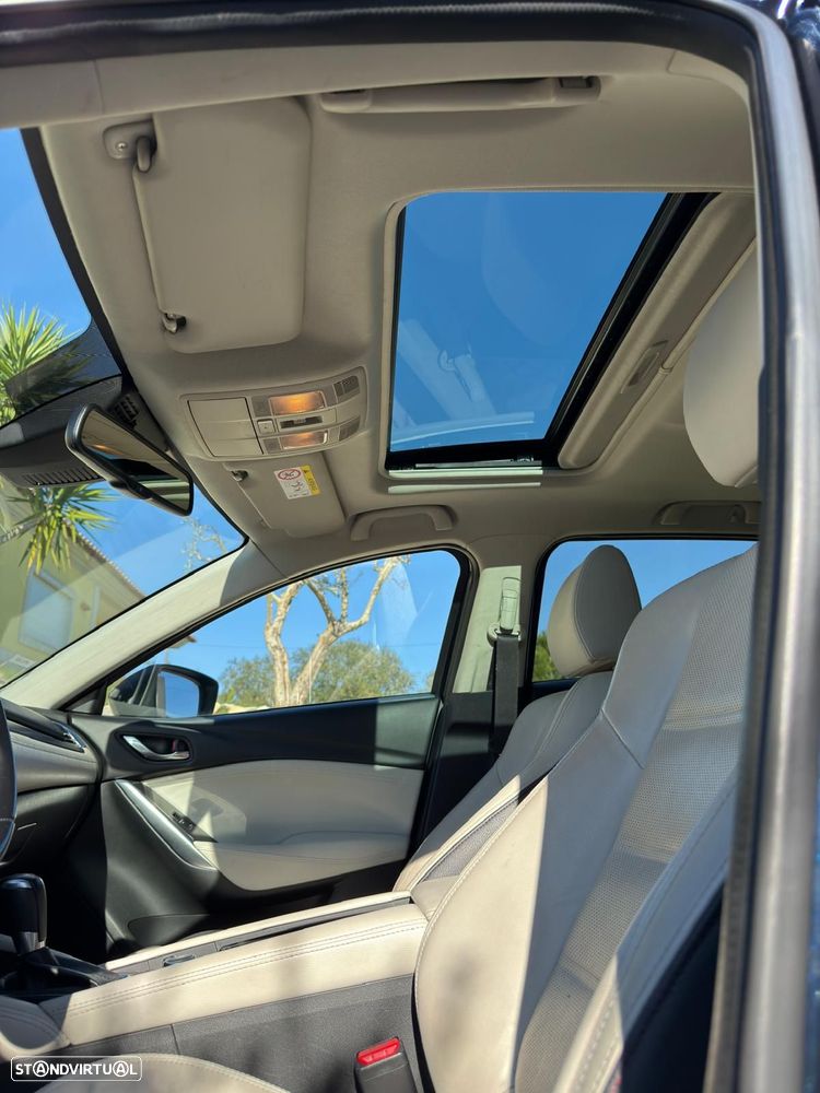 Mazda 6 M6 2.2 SKY-D Excellence AT P.Leather White+Cruise Pack+TAE+Navi - 24