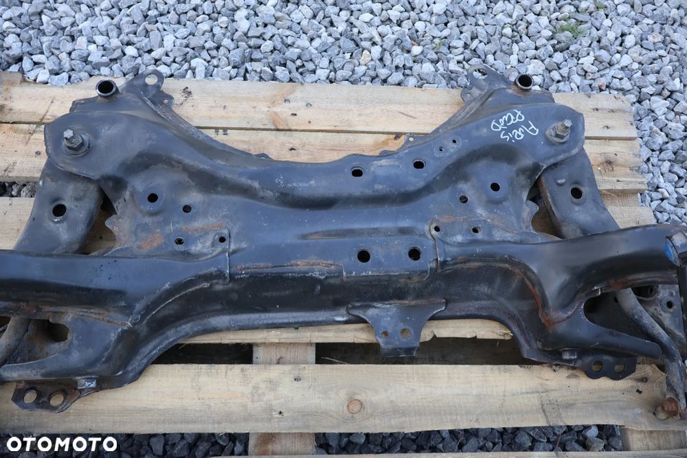 TOYOTA AURIS I COROLLA E15 06-12 BELKA ZAWIESZENIA PRZÓD PRZEDNIA SANKI TRAWERS - 4