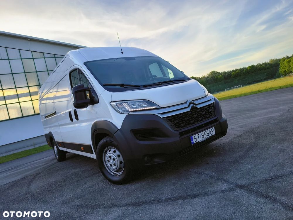 Citroën JUMPER L3H2 Ledy Klima Elektryka Tempomat Navi Furgon 3os Pdc Serwis - 3
