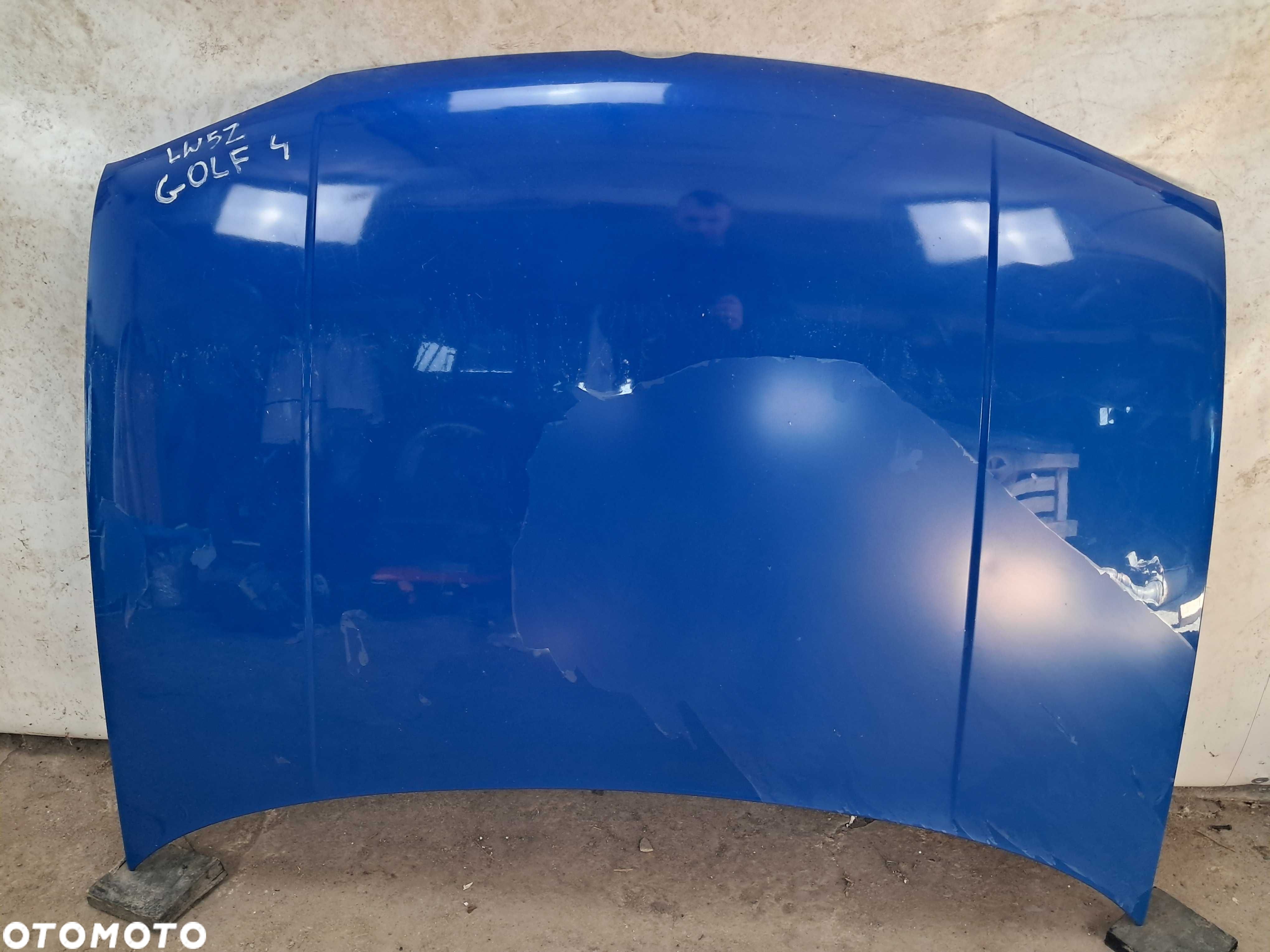 Maska pokrywa silnika VW Golf 4 IV mk4 LW5Z kompletna - 1