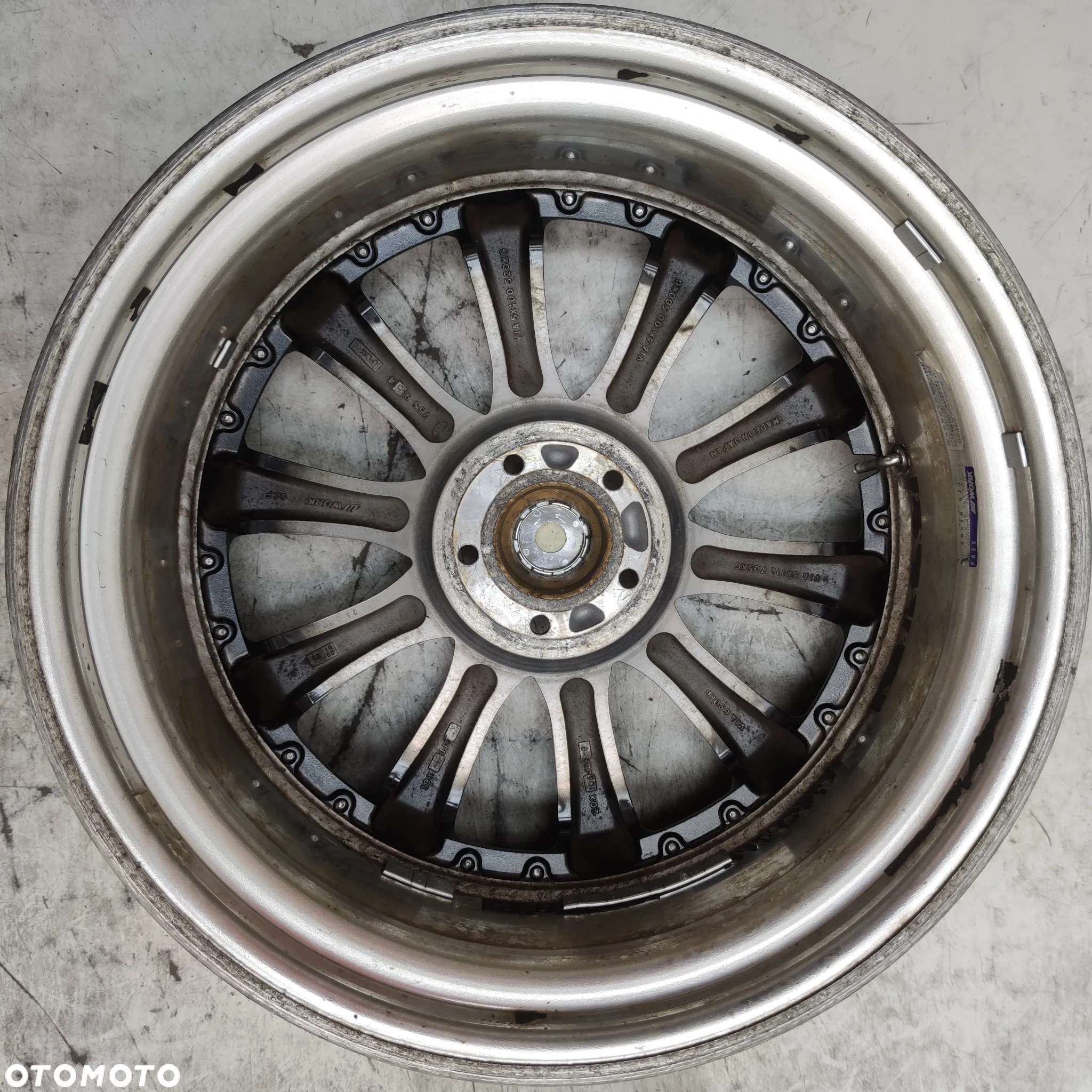 Felgi WORK VARIANZA V5S 20×9,5 10,5 +33 +38 5×114.3 - 8