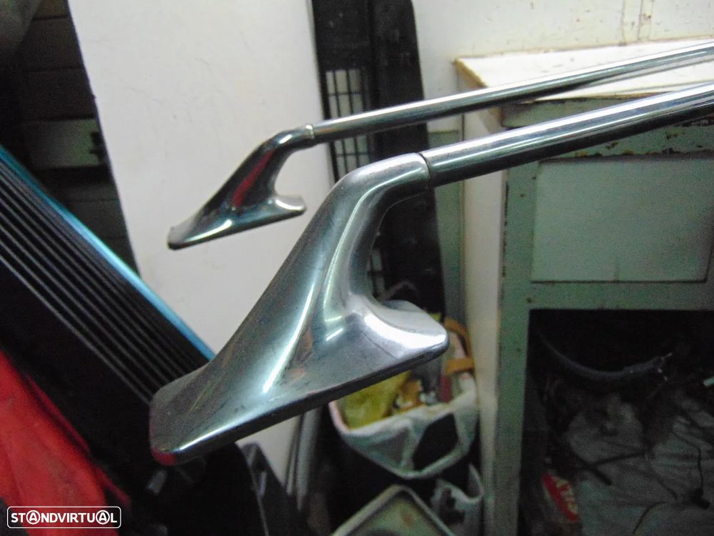 Mercedes W123 Station carrinha barras tejadilho cromadas - 2