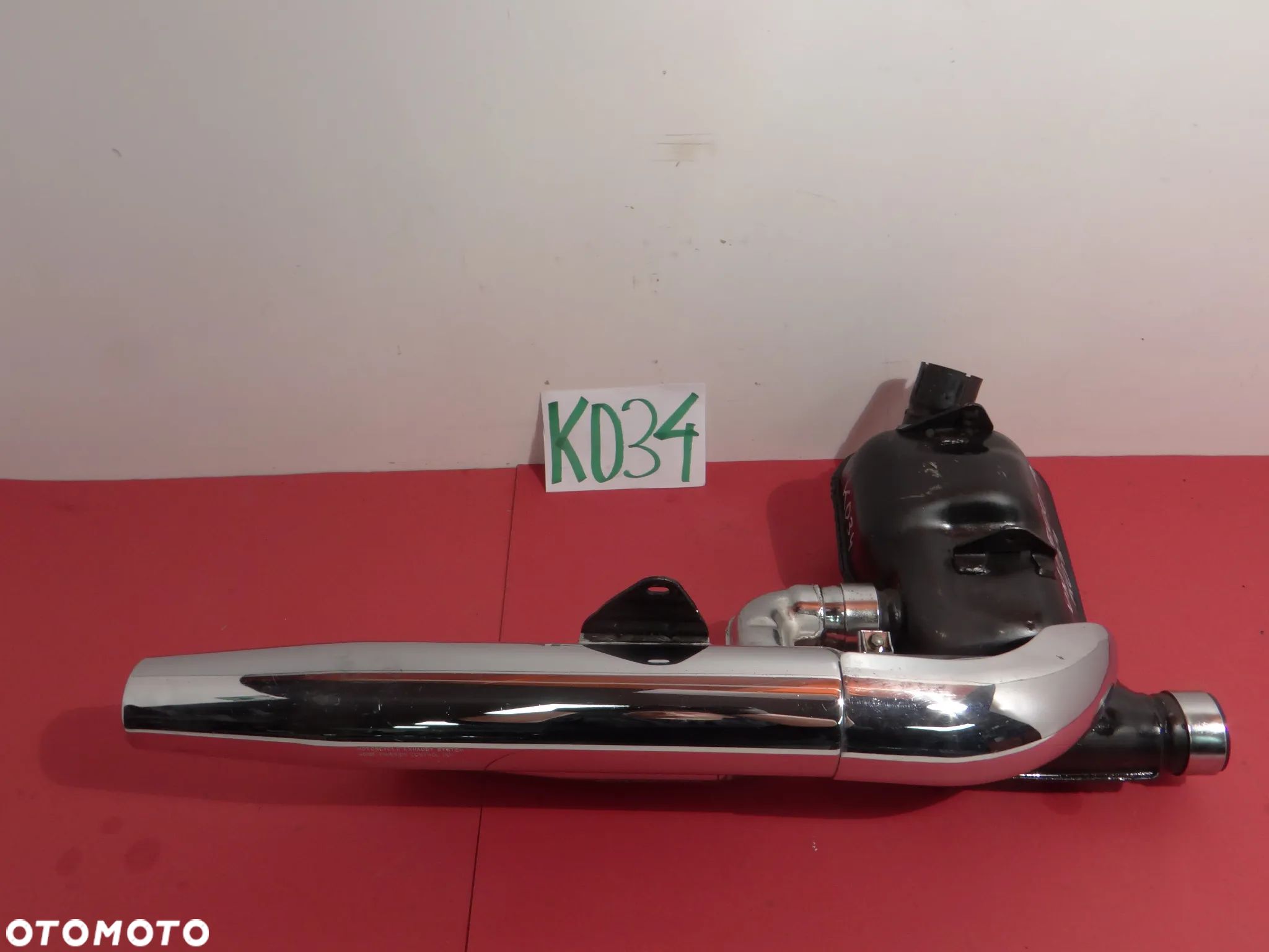 K034  Kawasaki VN 1500 A TŁUMIK WYDECH KOLEKTOR SANKEI2269 KAW1641500 - 1