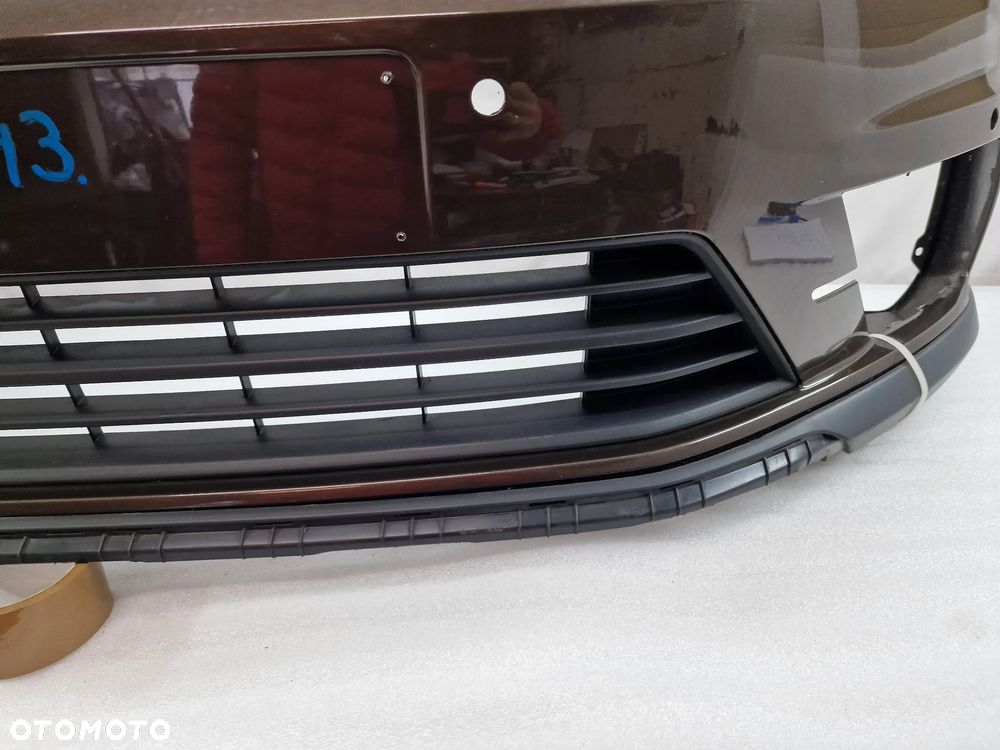VW CADDY 2K5 ALLTRACK 15- ZDERZAK PRZEDNI PRZÓD BRĄZOWY NA 6XPDC 6X PDC + SPRYSKI , POSIADA ATRAPĘ / GRILL + KRATKA ŚRODKOWA ORAZ SPOJLER , NR 2K5807221K , NR AUKCJI NZ1343 - 11