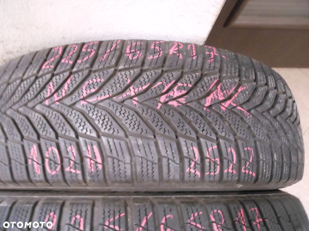 Opony 225/65r17 nexen winguard sport 2 suv 6mm zima para - 2