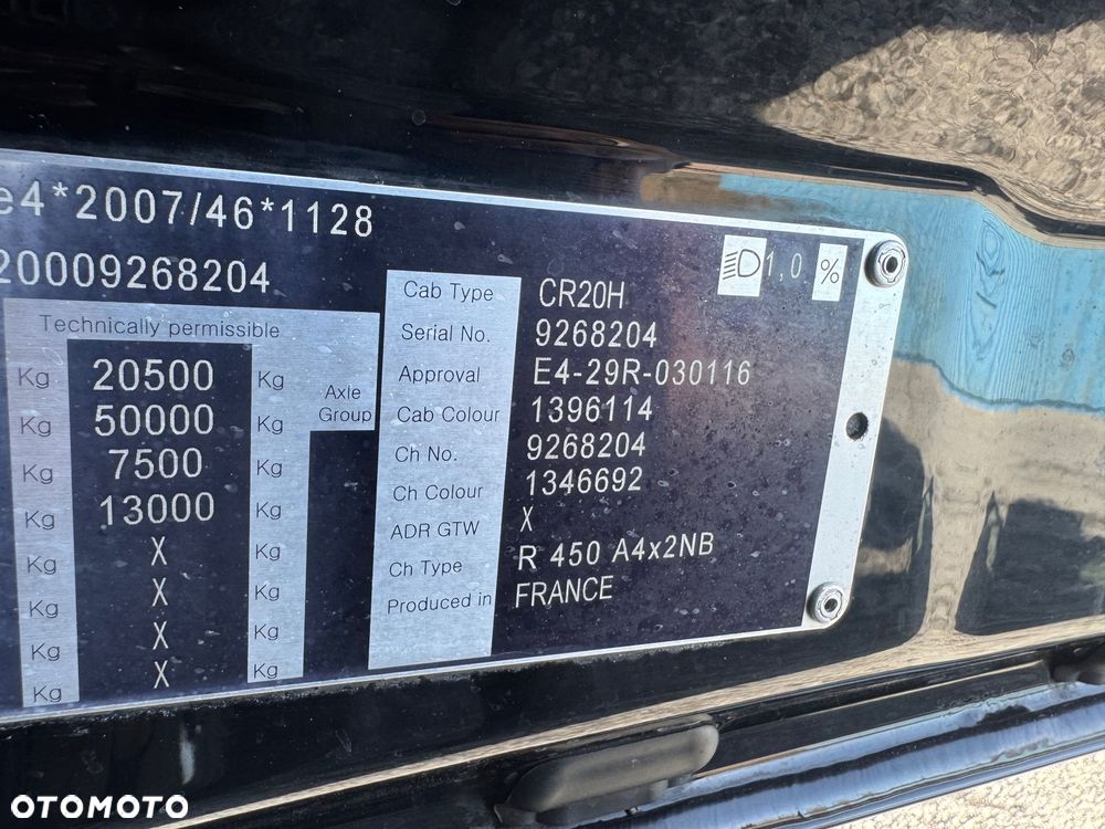 Scania R450 / Automat / Retarder / Full Spoiler / Lodówka / Po Kontrakcie / z Francji - 25