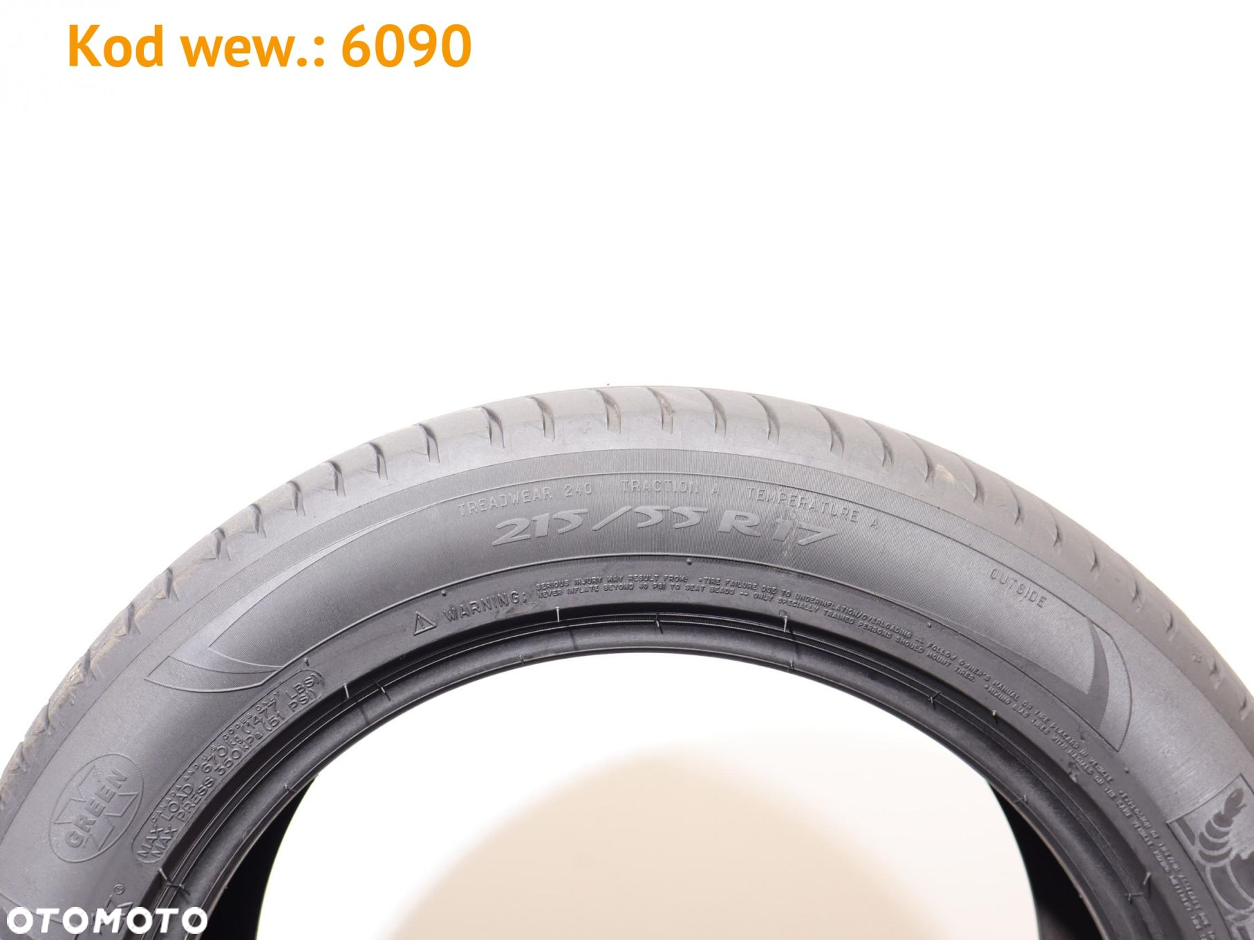Michelin PRIMACY 3 - 215/55 R17 - 6