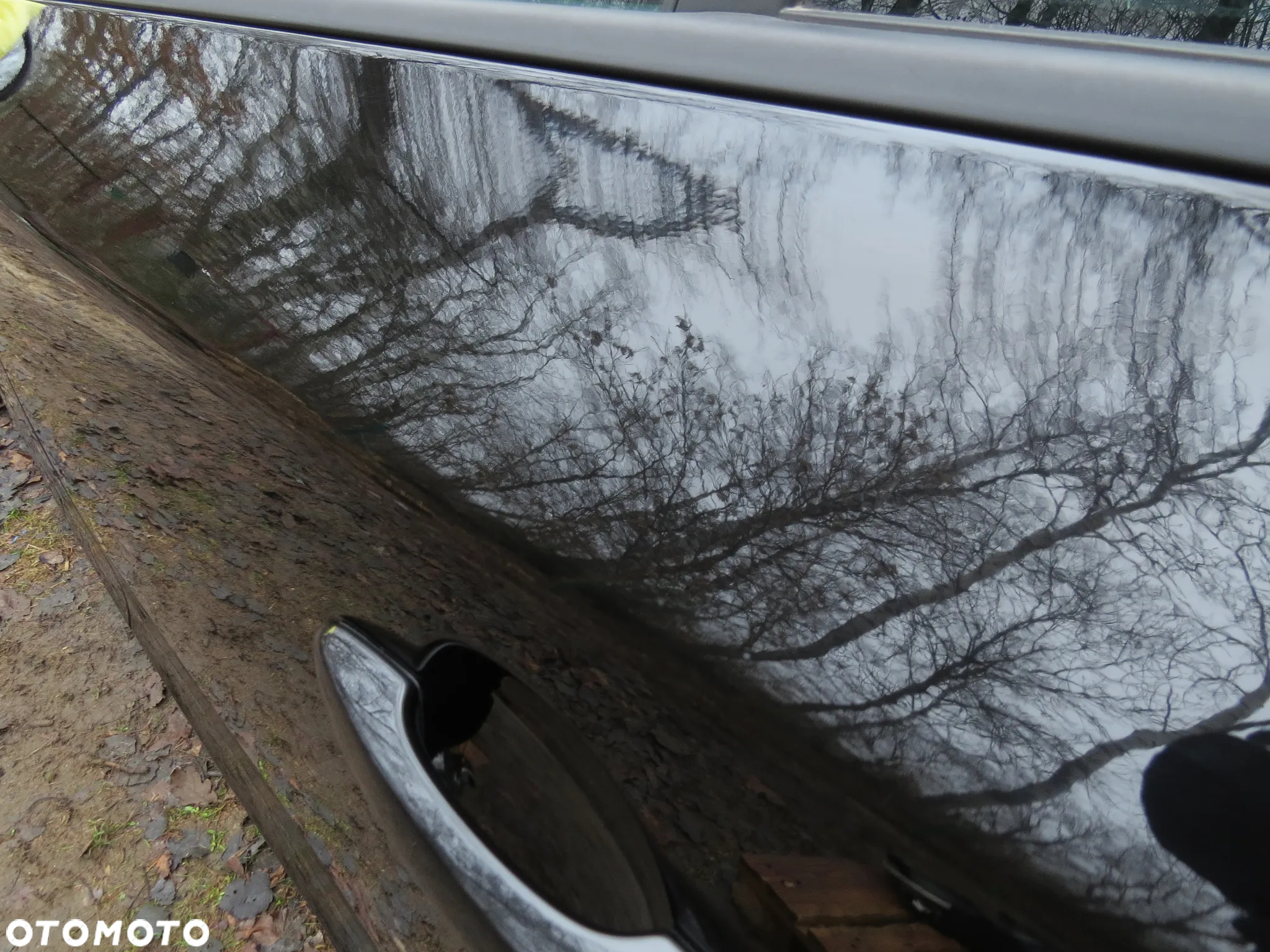 DRZWI LEWY TYŁ TYLNE 717-46 ONYX BLACK VOLVO S60 II 10-18 - 5
