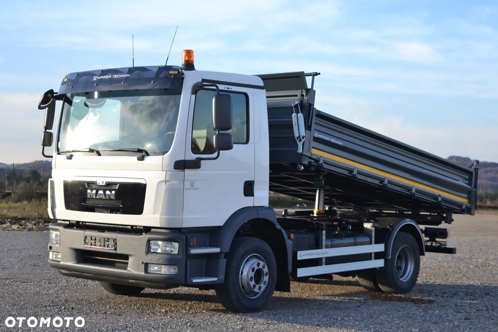 MAN TGM 15.250 15.290 Nowy 3-stronny WYWROT Kiper WYWROTKA Blokada mostu Manual Klima Ładowność 8760 - 6