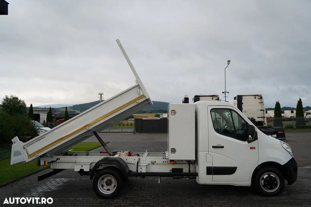 Renault MASTER / BASCULATOR DIN OȚEL / DUBLU / MANUAL / IMPORTAT - 7