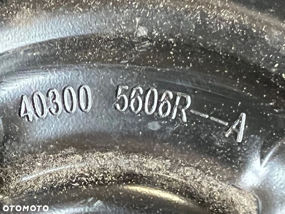 KOŁO DOJAZDOWE ZAPAS RENAULT CLIO V 403005606R 16" ET40 4X100 - 5