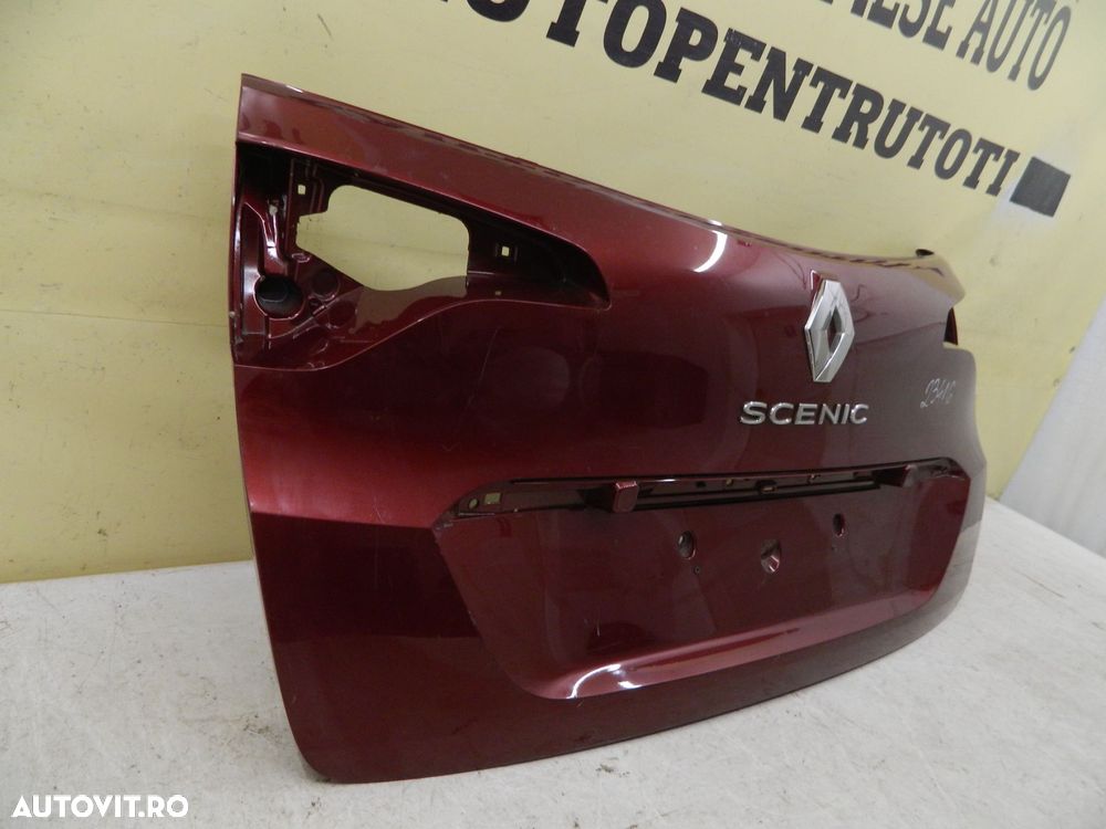 Hayon Renault Scenic, 2016, 2017, 2018, 2019, 2020, 2021. - 3