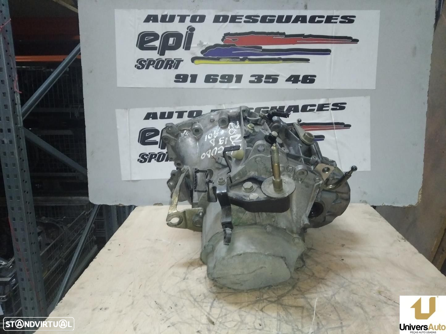 CAIXA VELOCIDADES FIAT SCUDO COMBINATO 2001 -20DL33 - 3