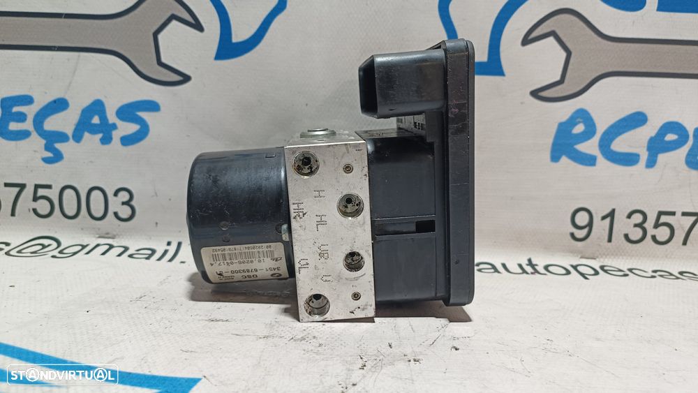 ABS MODULO BLOCO HIDRAULICO BMW SERIE 1 E87 120D 16V 163CV N47D20C 34516789300 6789300 6789301 E81 E82 E88 X1 E84 X3 E83 SERIE 3 E90 E91 SERIE 5 F10 F11 - 3