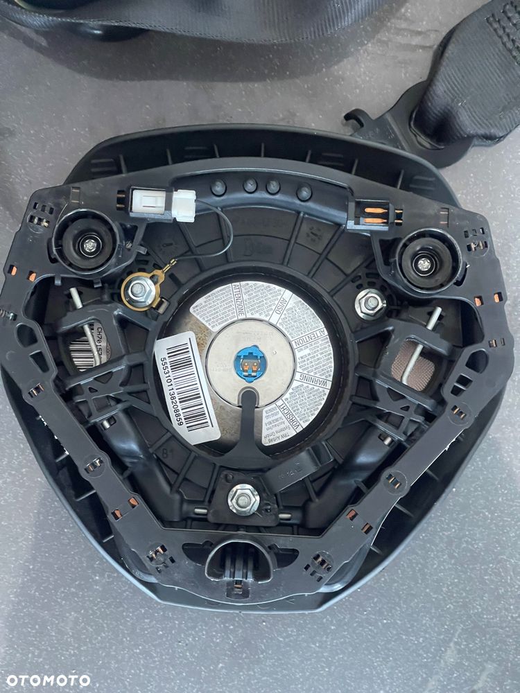 FIAT FIORINO QUBO AIRBAG PODUSZKA PASY ORYGINAŁ - 2