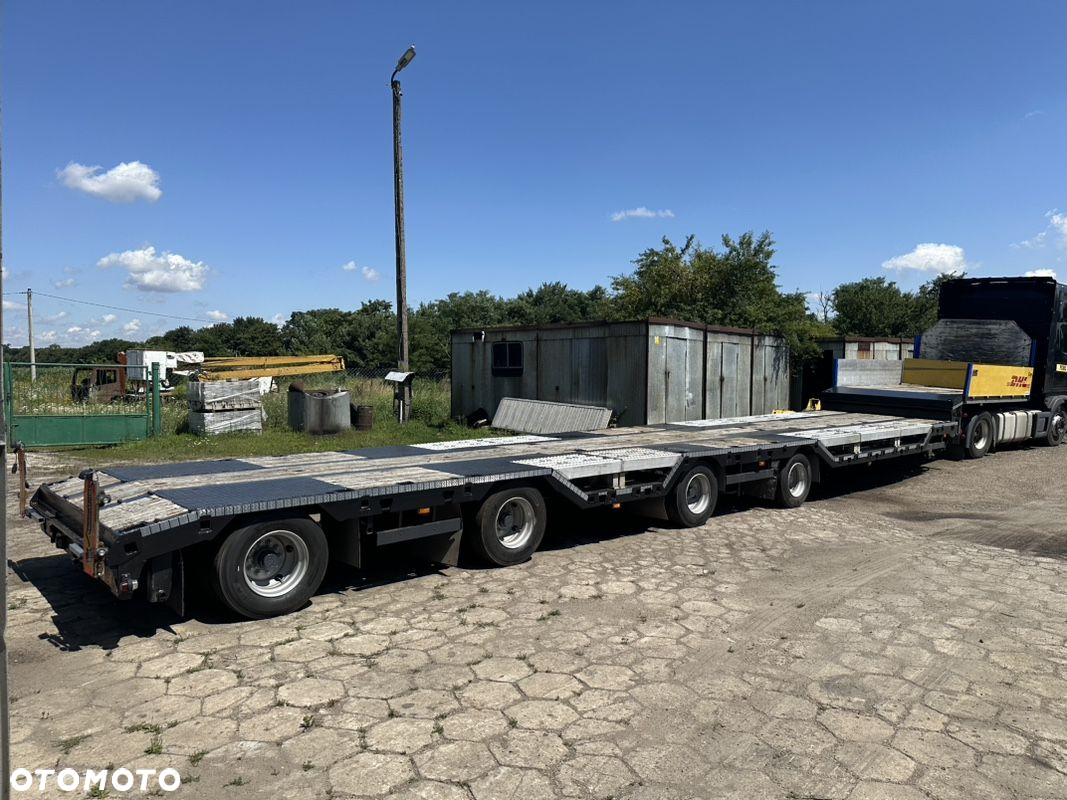 Meusburger Nooteboom MTS4 4 osie ład 46Ton niskopodwozie zagłebiane - 25