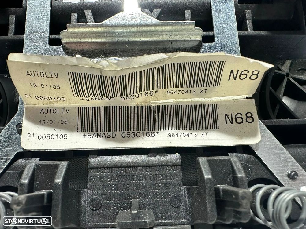 .Airbag Volante Condutor Original Citroen Xsara Picasso 96470413XT 1999 - 2012 - 8