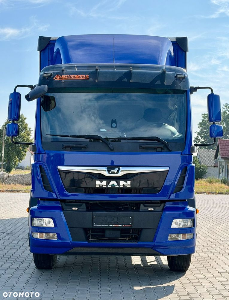 MAN TGM 26.340 / FIRANKA / WINDA / 22 EUROPALETY / AUTOMAT / 6x2 / 3 OŚ PODNOSZONA / SKRĘTNA / 460 TYŚ KM / 2017 - 7