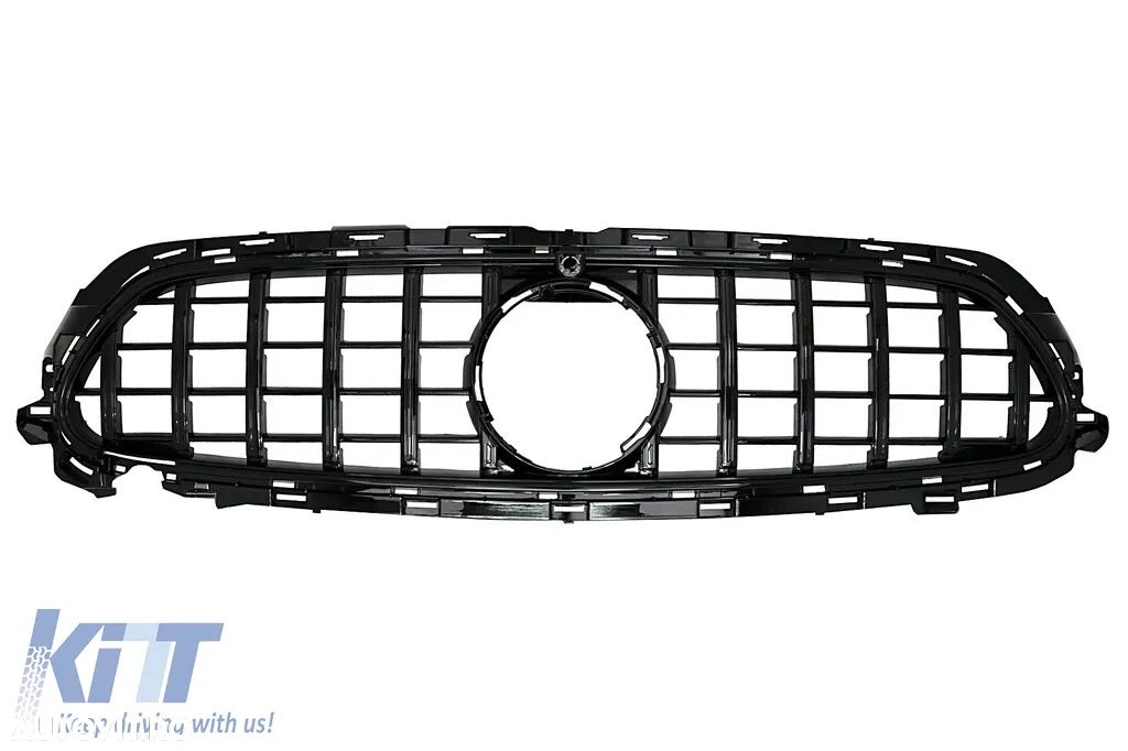 Grila panamericana E class  W213 facelift black - 1