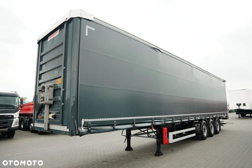 Fruehauf / FIRANKA / STANDARD / WINDA 2 000 kg / MOCNA PODŁOGA SZYNA DESKA / OSIE SAF - 3