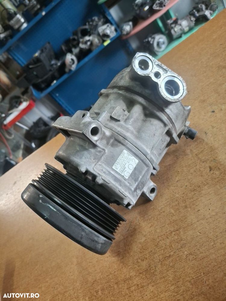 Compresor aer condiționat Opel Corsa D  E 1.0 1.2 1.4 benzină - 2