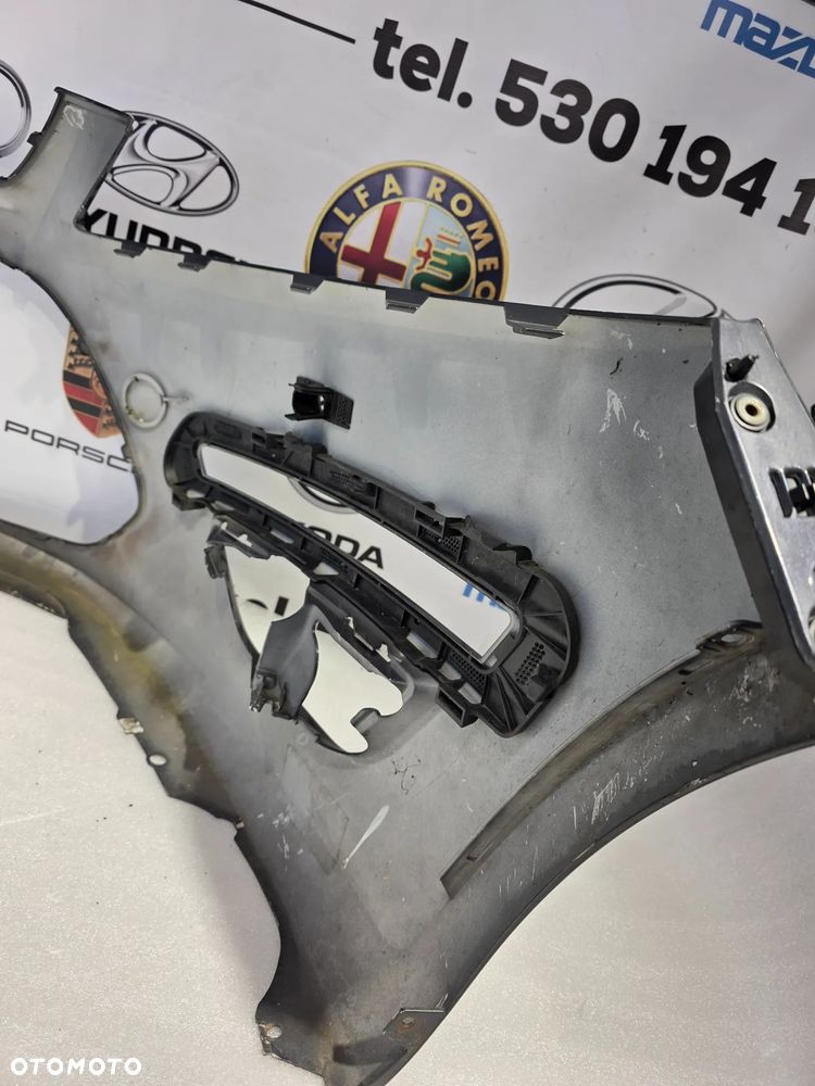 FORD MONDEO MK4 LIFT 10- ŁADNY ZDERZAK PRZEDNI PRZÓD NA 4xPDC KOLOR SZARY METLIK NR BS71-17757-A , NR AUKCJI NZ1869 - 35