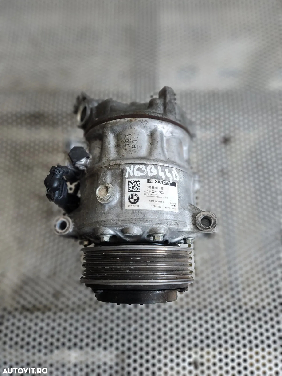 Compresor Clima Aer Conditionat Nou Sub 1.000 Km Bmw M50I Cod 5A112E1 4.4 Benzina V8 Euro 6 Motor N - 7