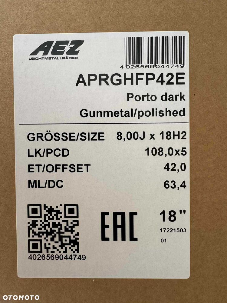 Alufelgi 5x108 r18 FORD NOWE! KUGA S-max Mondeo Edge C Max Focus 39# - 7