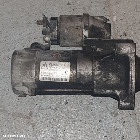 Vand Electromotor Peugeot 407 2.0 HDI 136CP Euro4 din 2008 cod:9648242180 - 1