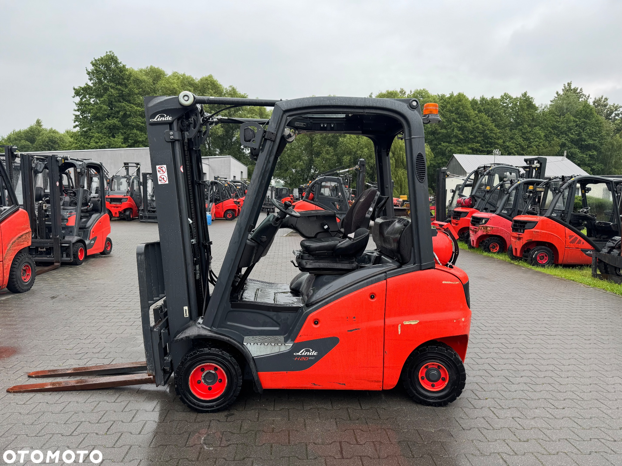 Linde H20 EVO 2020 Tylko 3554 mth triplex przesuw   h16 h18 wolny skok  toyot - 2