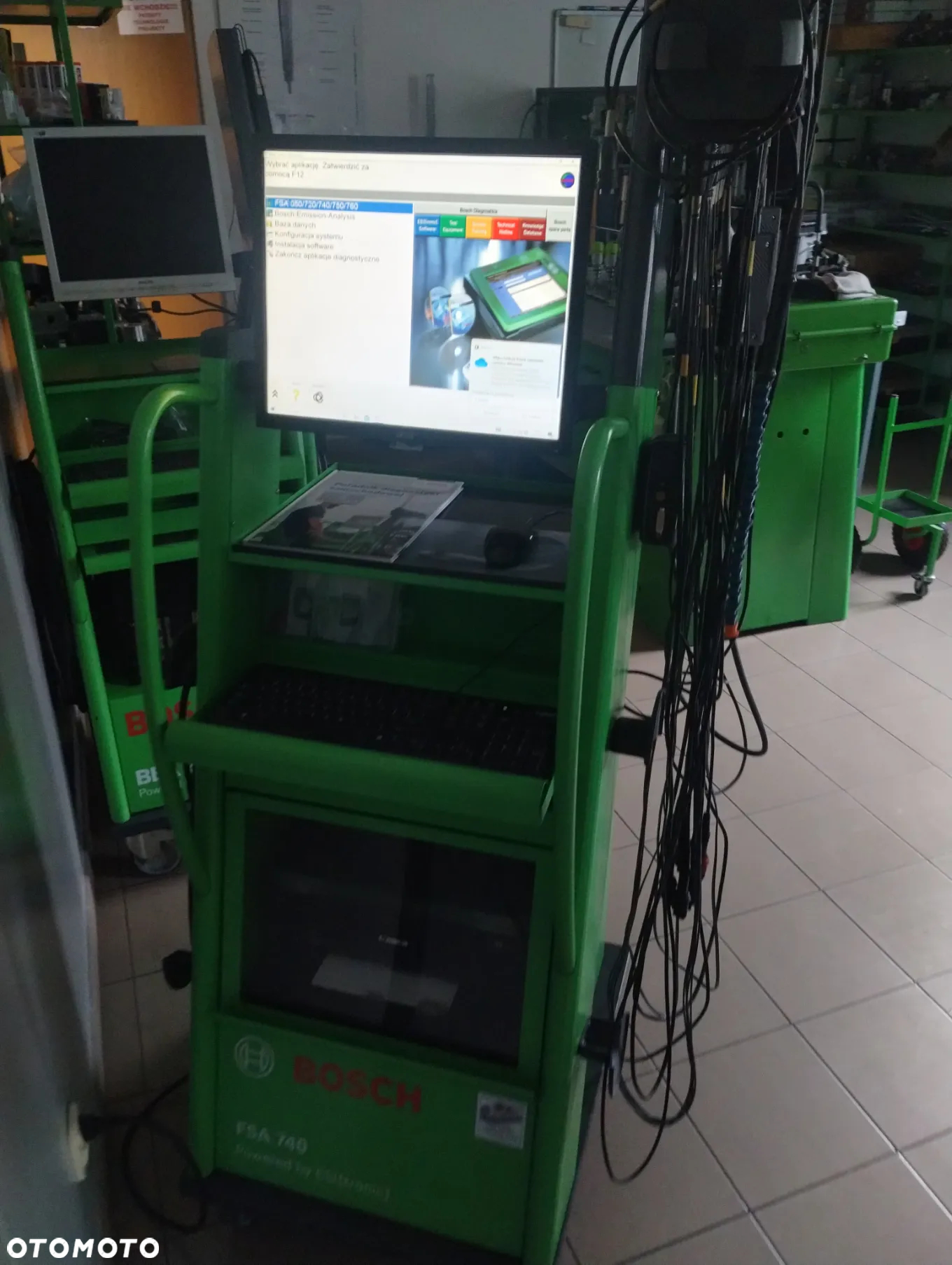 Fsa 500 tester usterek diagnoskop Bosch Demo - 10