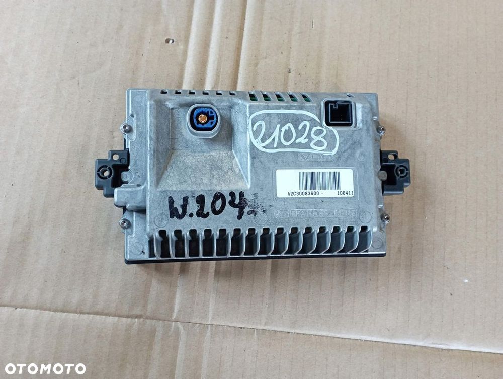 MERCEDES W204 WYŚWIETLACZ EKRAN A1729008600 - 3