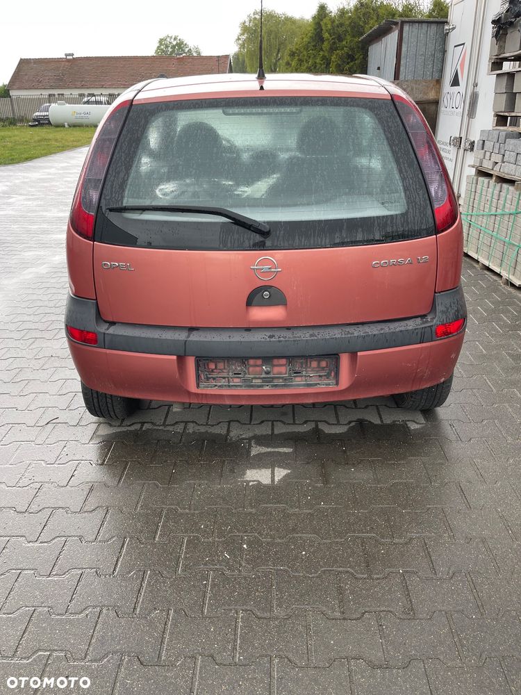 OPEL CORSA C ZDERZAK TYLNY Z591 DRZWI KKAPA TYLNA