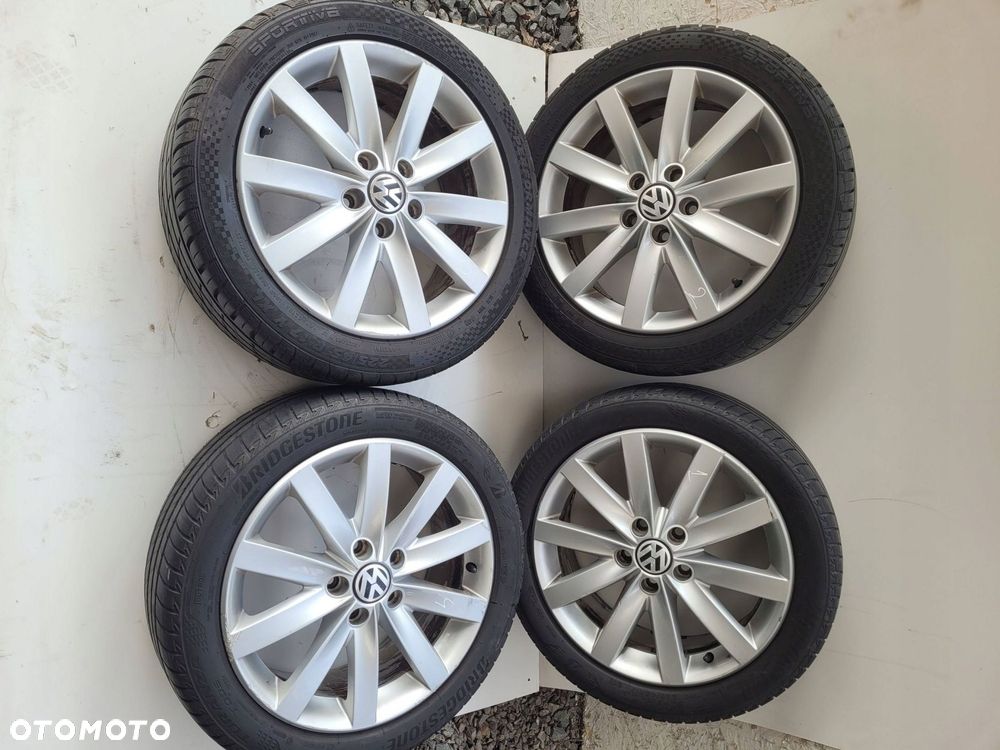 vw golf vi vii koła felgi opony alufelgi 225 45 r17 5k0601025f - 2