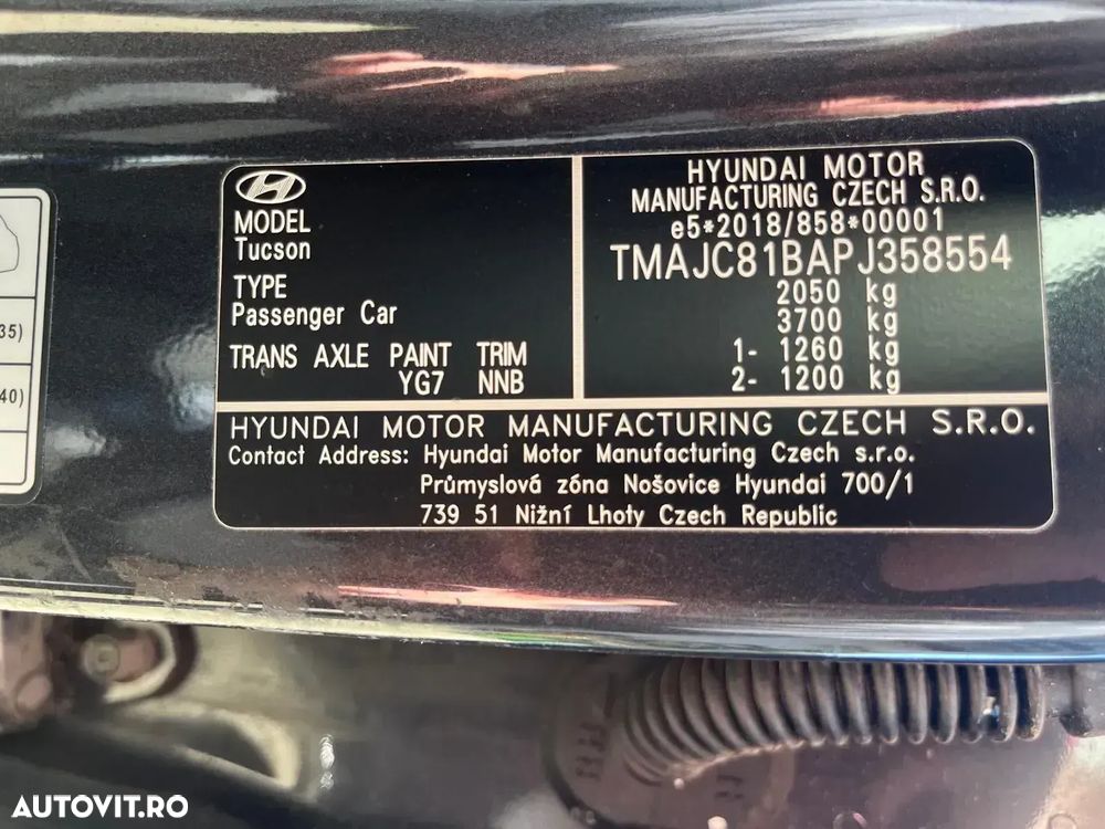 Hyundai Tucson 1.6 T-GDi 2WD Pure - 14