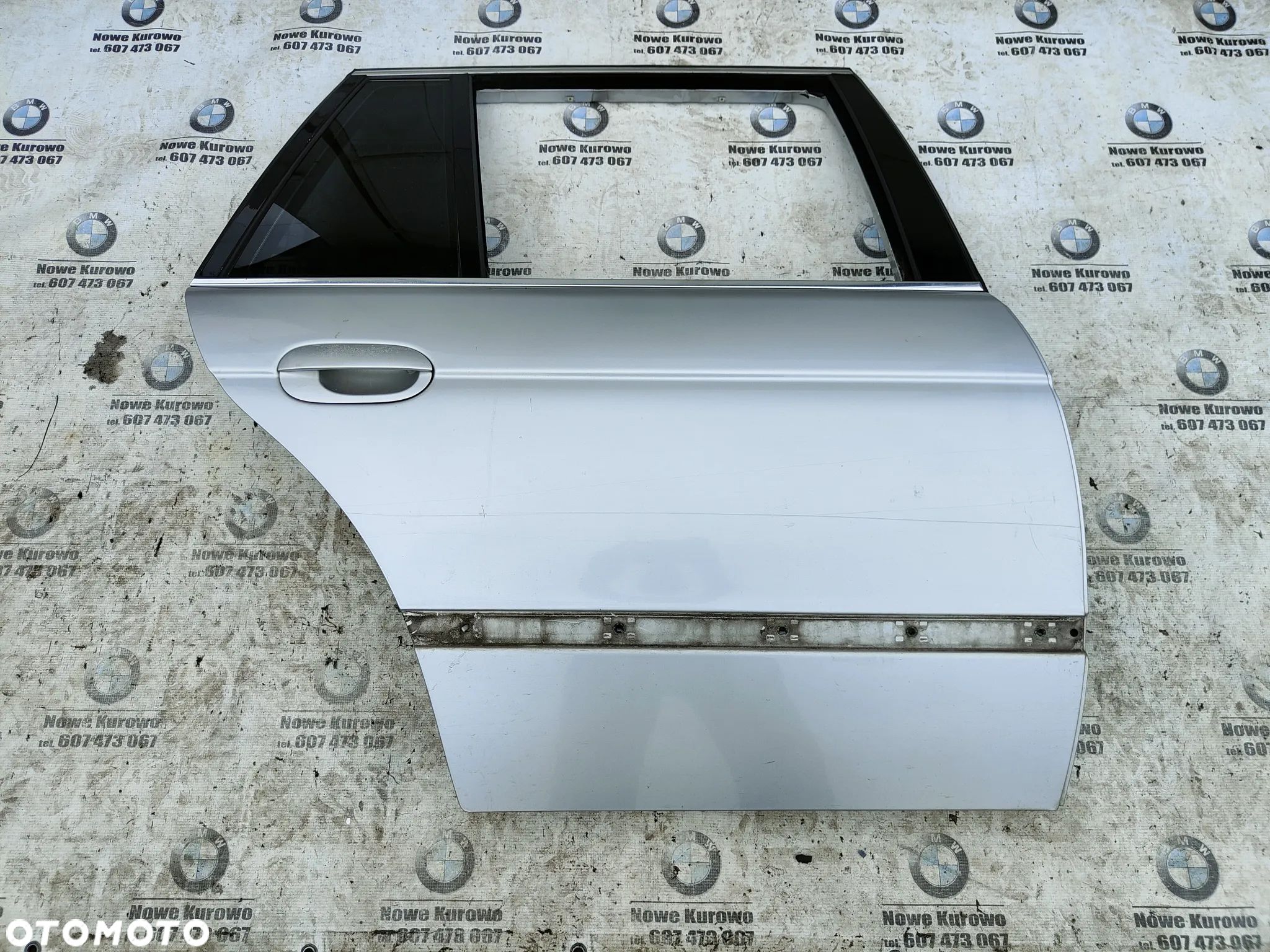 BMW E39 kombi Drzwi tylne prawe Titansilber 354 - 1