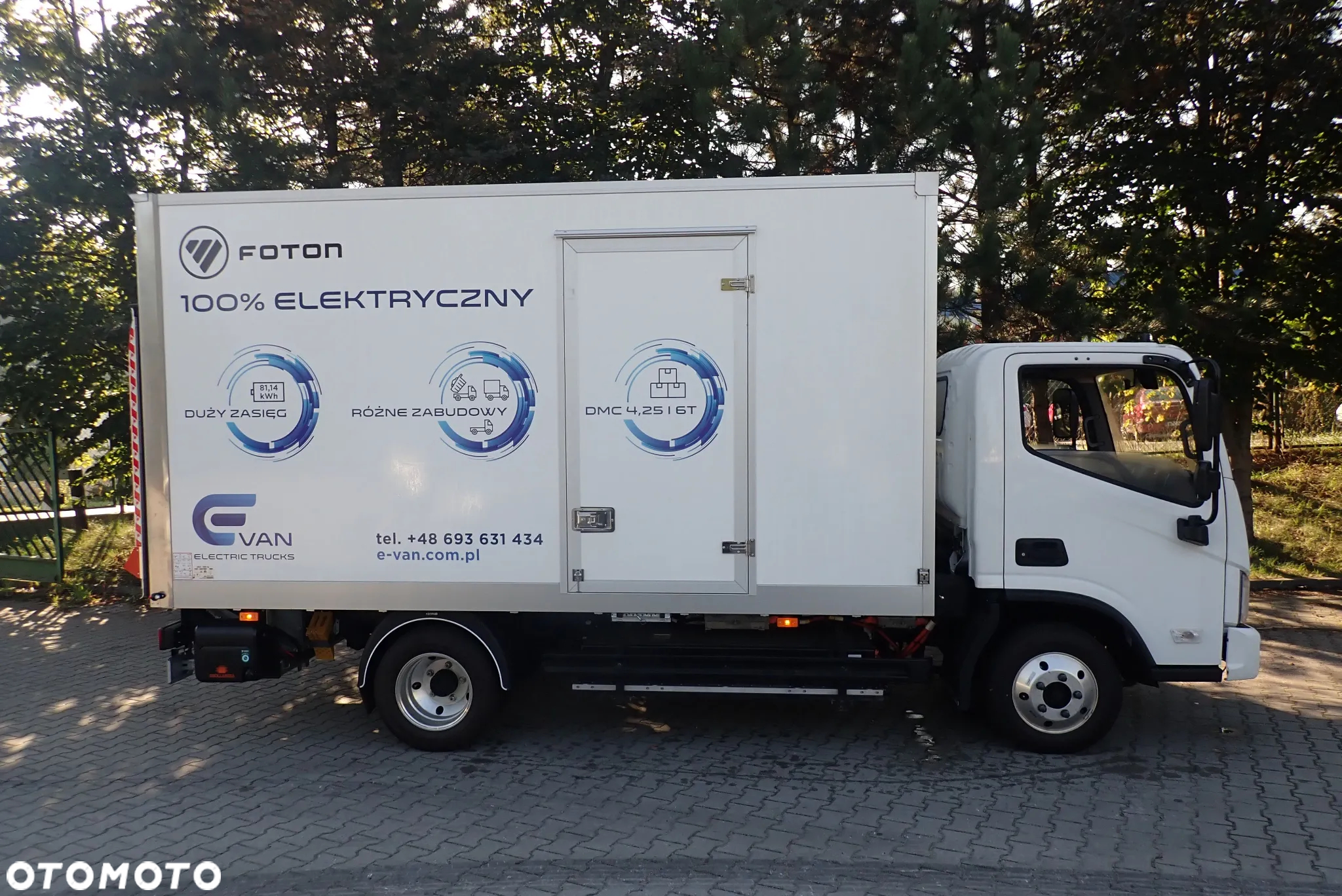 FOTON eAumark KONTENER Z WINDA - 2