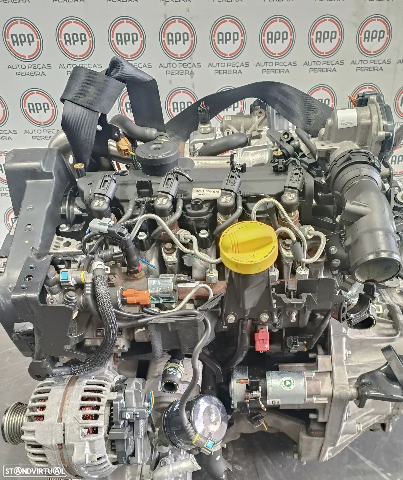 Motor Nissan Qashqai 1.5 DCI, referência K9K430, aproximadamente 168 000 KMS. - 1