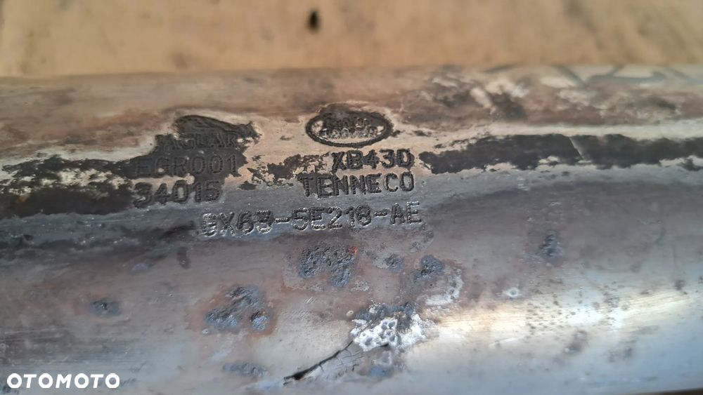 Jaguar XF II 2 GX63 X260 tłumik rury rura łącznik tłumika Tłumik Środkowy układ wydechowy wydech - 4