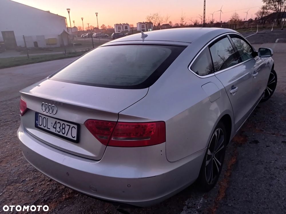 UWAGA ! 2011 AUDI A5 SPORTBACK 5DRZWI 2,0 20VT BENZ 180PS XENON ALU18 AUTOMAT ZAREJ+OPL I WLAS PL - 2