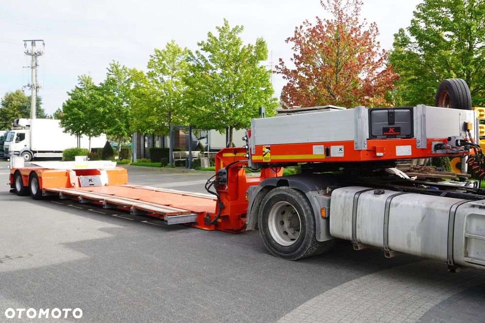 Kassbohrer LB2 TIEF-BETT / 16.5 m / Naczepa rozsuwana / osie skrętne / 2 sztuki - 9