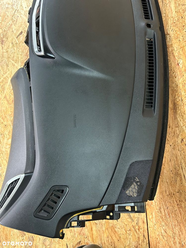 Nissan X-trail III T32 konsola deska rozdzielcza 2014- pasy napinacze oryginał poduszka powietrzna - 6