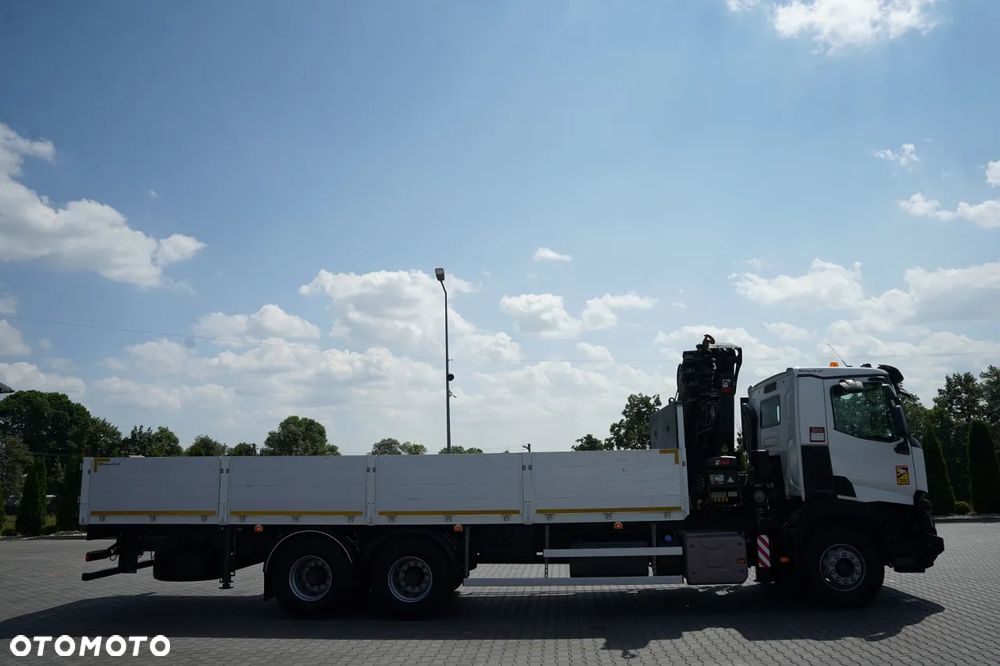 Renault C 380 / 6x4 / SKRZYNIOWY 6,8 m / + HDS HIAB 244 EP-5 /  WYSÓW: 15 M / MAX 8 400 KG /  MANUAL / EURO 6 - 10