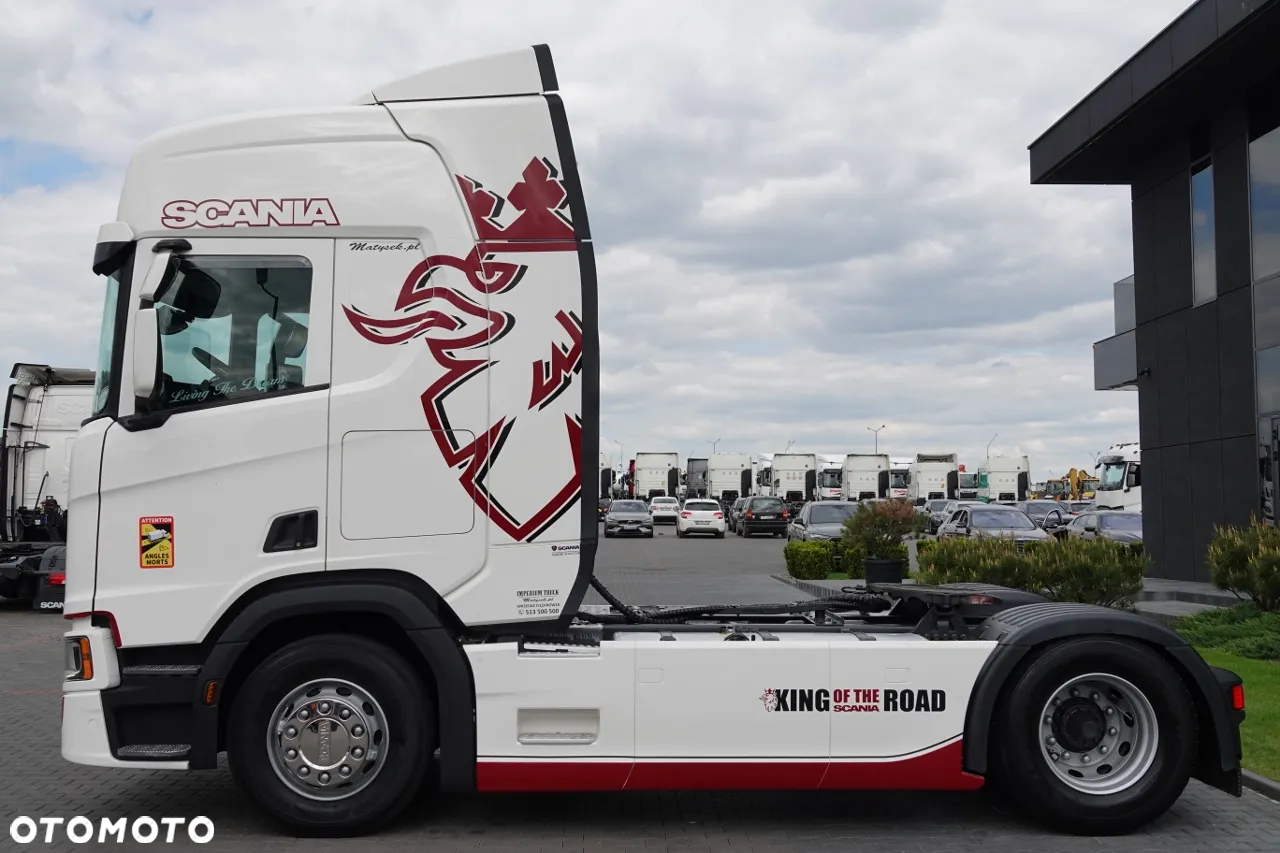 Scania R 450 / RETARDER / CAŁA NA PODUSZKACH / HYDRAULIKA do wywrotu+ dwuobwodowa / 2019 ROK / SPROWADZONA / PO ZŁOTYM KONTRAKCIE SERWISOWYM - 4