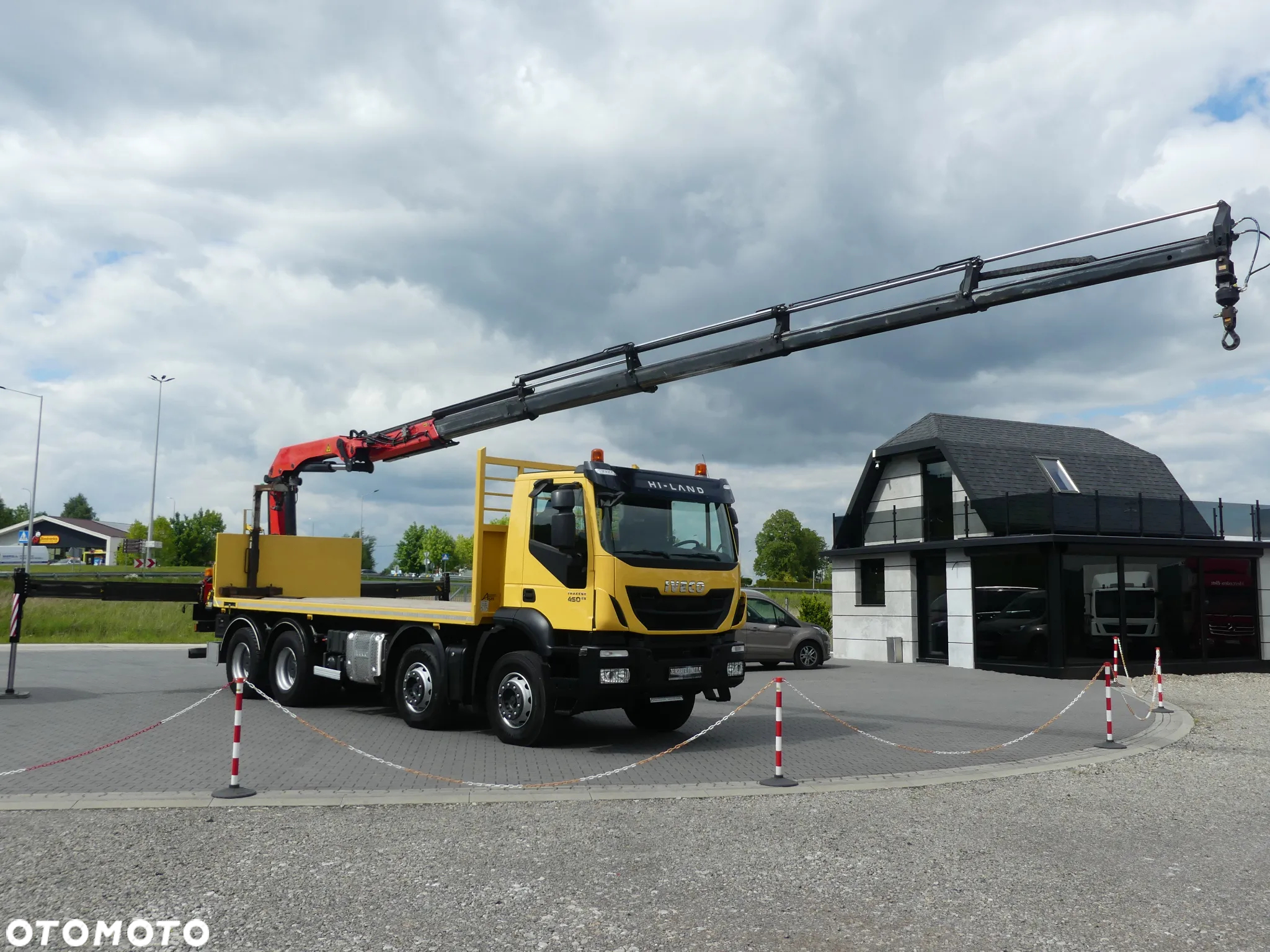 Iveco TRAKKER 450 / 8x4 / EURO 6 / HDS PALFINGER PK 22002-EH / - 3